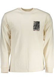 VANS MEN'S LONG SLEEVE T-SHIRT WHITE