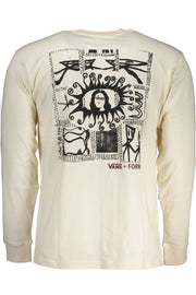 VANS MEN'S LONG SLEEVE T-SHIRT WHITE