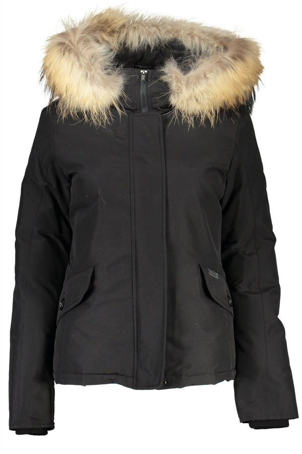 JAQUETA WOOLRICH PRETA PARA MULHERES