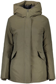 WOMEN'S GREEN WOOLRICH JACKET