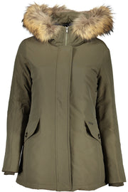 WOMEN'S GREEN WOOLRICH JACKET