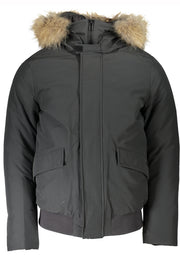 MEN'S GREY WOOLRICH JACKET