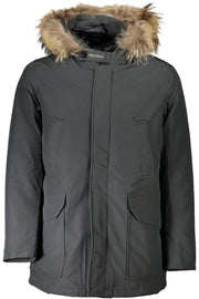 MEN'S GREY WOOLRICH JACKET
