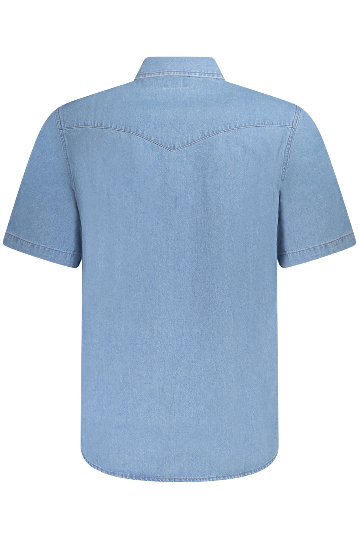 CAMISA EM ALGODÃO WRANGLER HOMEM AZUL CLARO