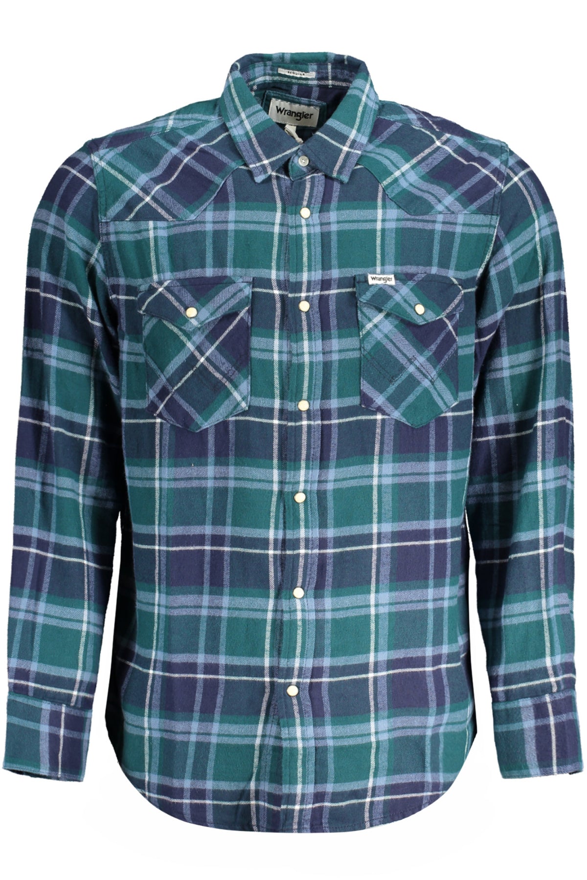 WRANGLER MEN'S LONG SLEEVE SHIRT GREEN