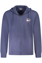 SWEATSHIRT EM ALGODÃO WRANGLER HOMEM AZUL