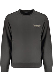 MEN'S WRANGLER BLACK ZIPPED SWEATER