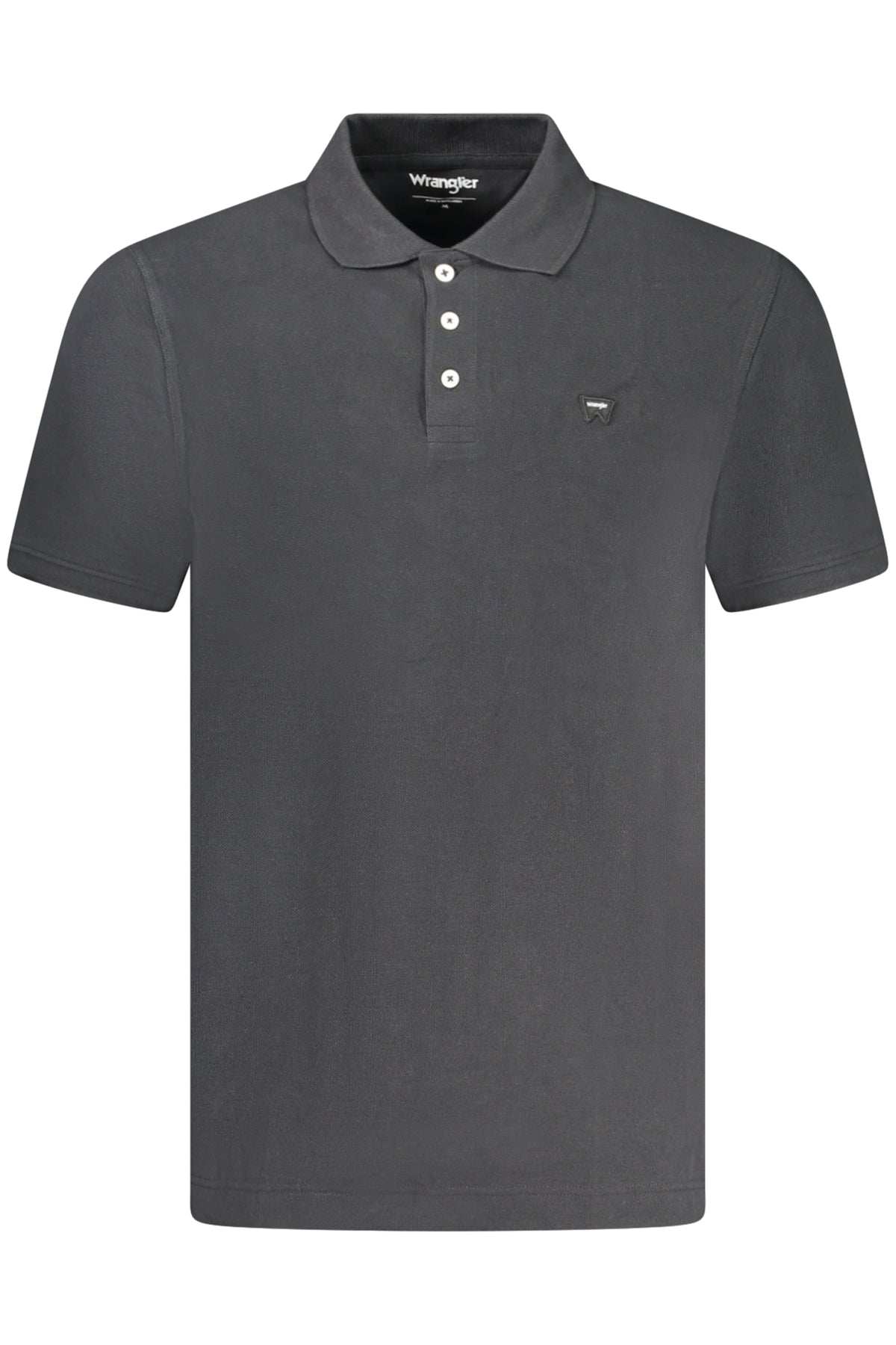 POLO EM ALGODÃO WRANGLER HOMEM PRETO