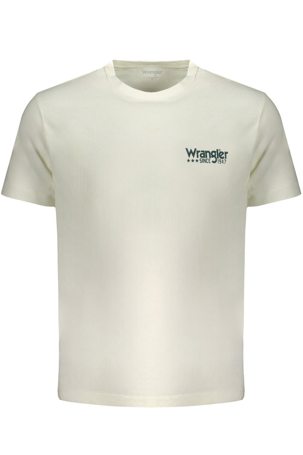 T-SHIRT MANGA CURTA WRANGLER HOMEM BRANCO