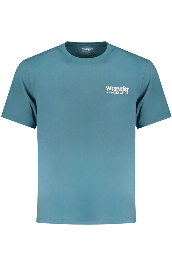 T-SHIRT MANGA CURTA WRANGLER HOMEM AZUL