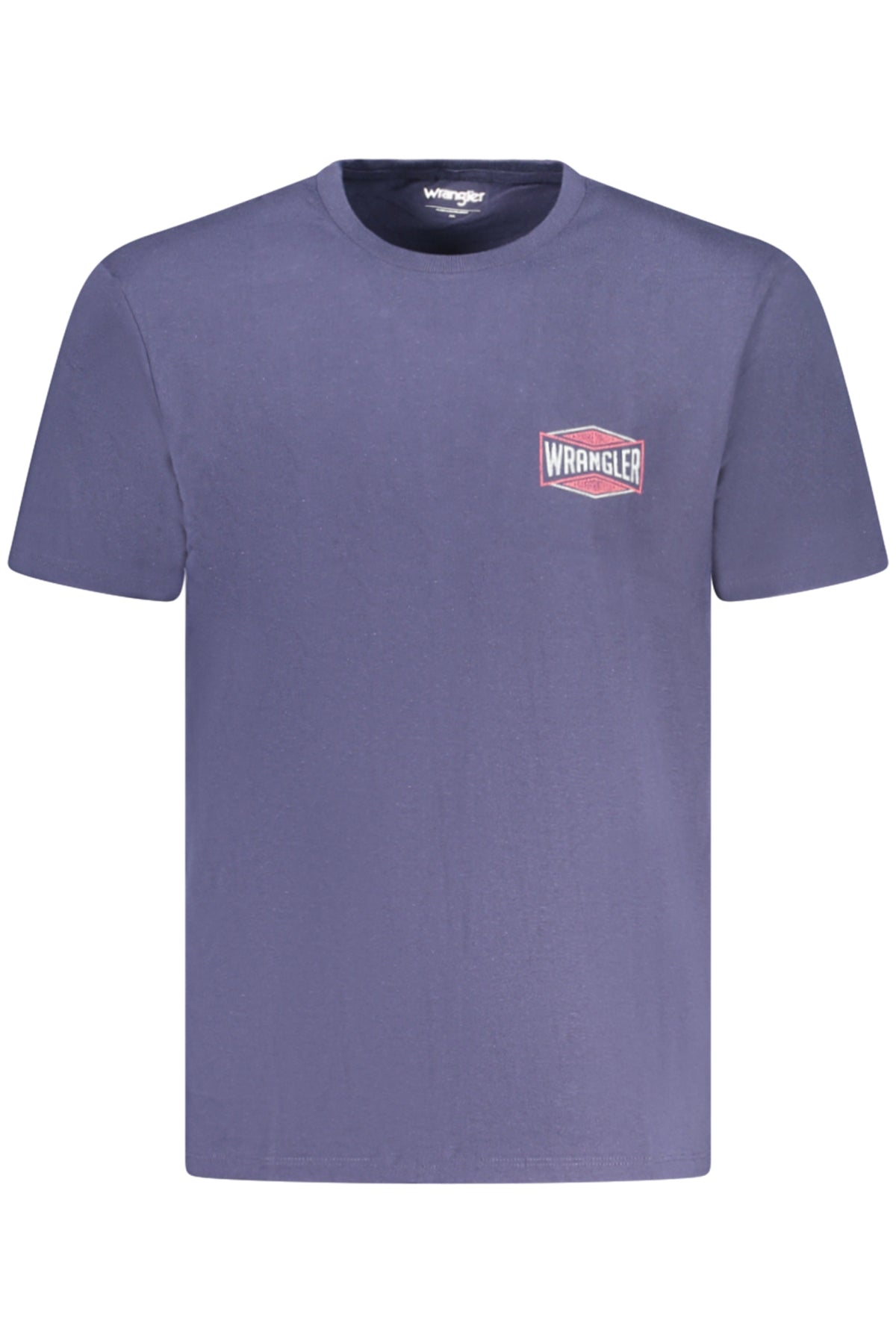T-SHIRT EM ALGODÃO WRANGLER HOMEM AZUL