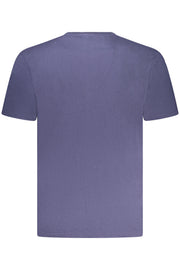 T-SHIRT EM ALGODÃO WRANGLER HOMEM AZUL