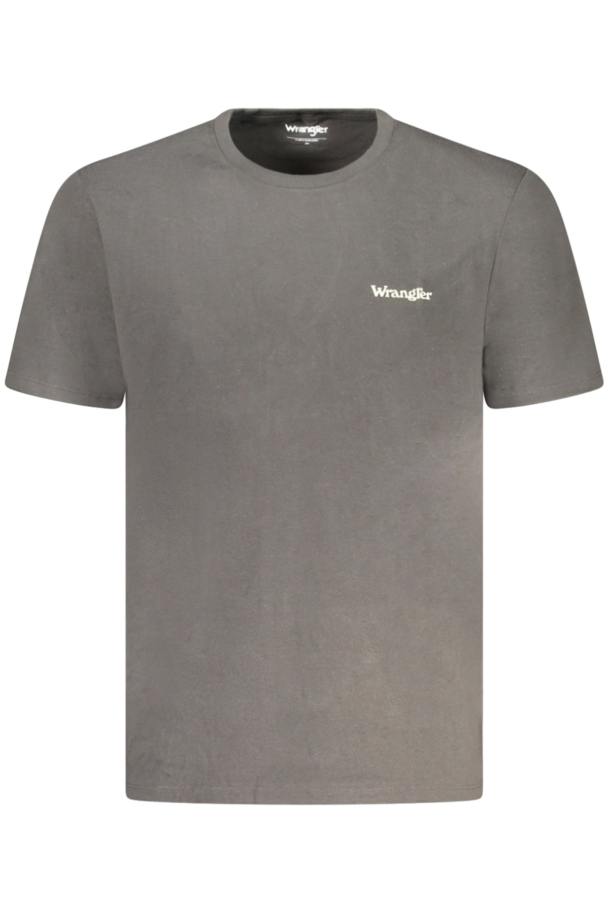 T-SHIRT EM ALGODÃO WRANGLER HOMEM PRETA