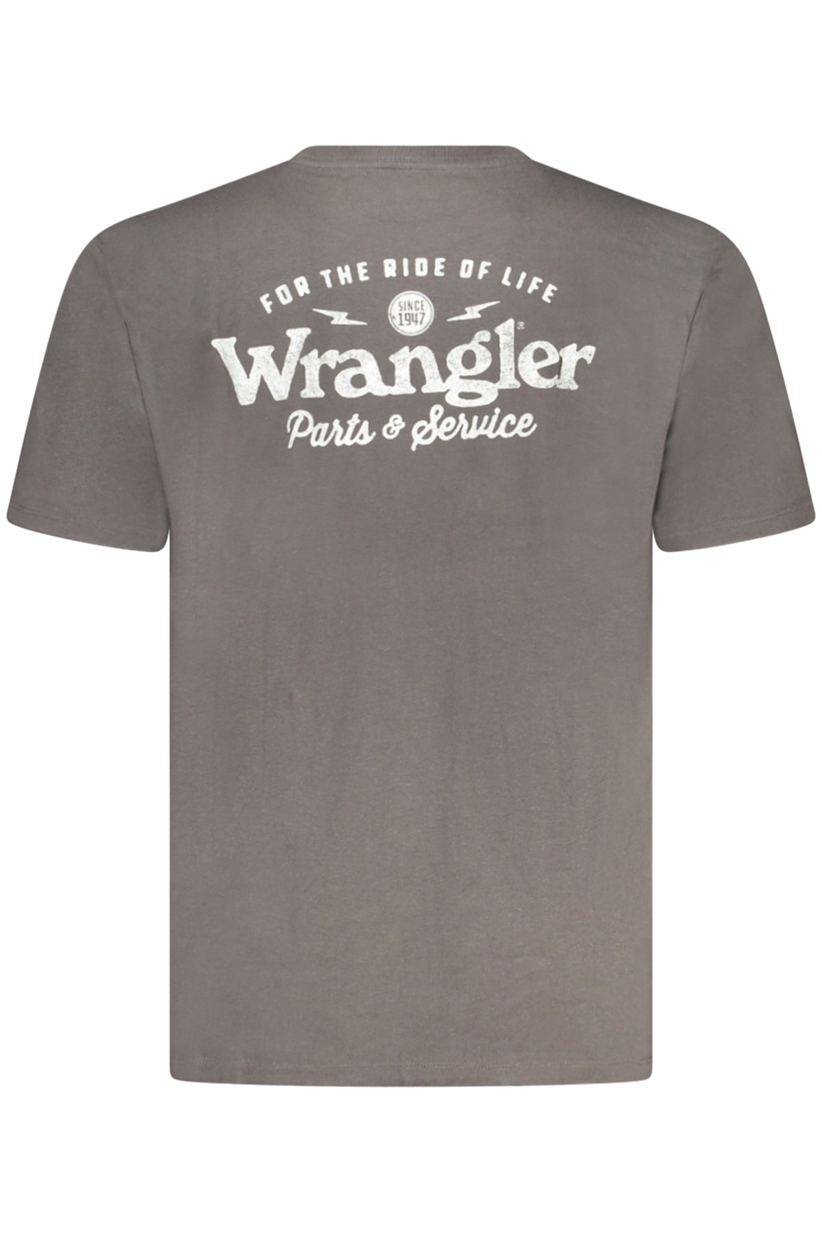 T-SHIRT EM ALGODÃO WRANGLER HOMEM PRETA
