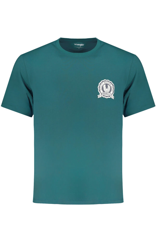 T-SHIRT MANGA CURTA WRANGLER HOMEM VERDE