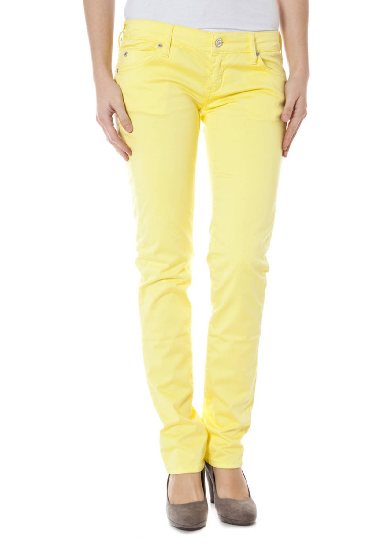 WOMEN'S ZUELEMENTS YELLOW TROUSERS